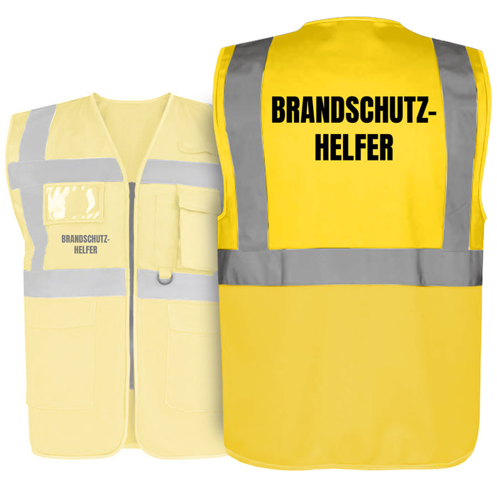 BRANDSCHUTZHELFER Warnweste PREMIUM