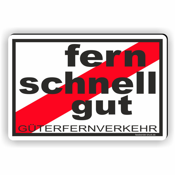 Fernschnellgut - Güterfernverkehr