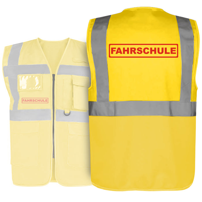 FAHRSCHULE Warnweste PREMIUM
