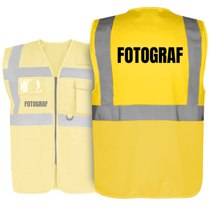 FOTOGRAF Warnweste PREMIUM