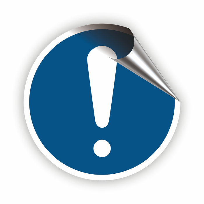 Gebotszeichen Allgemeines RUND (M001) nach DIN EN ISO 7010