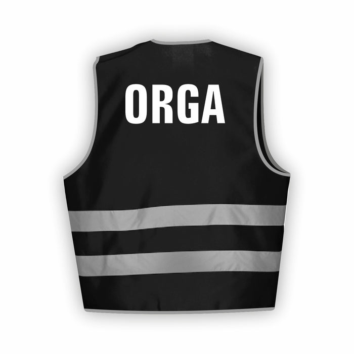 ORGA Warnweste | Signalweste | Sicherheitsweste nach ISO 20471 | 6 Farben + 3 Größen