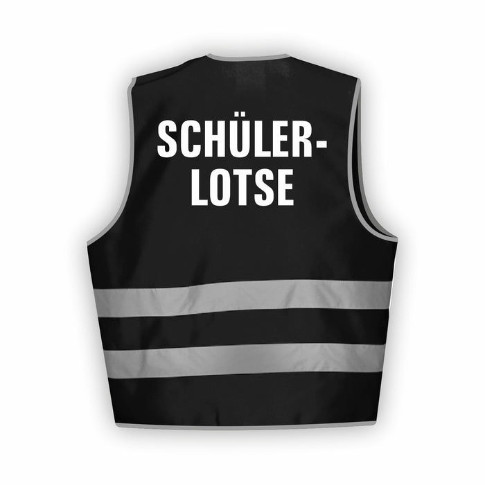 SCHÜLERLOTSE Warnweste | Signalweste | Sicherheitsweste nach ISO 20471 | 6 Farben + 3 Größen