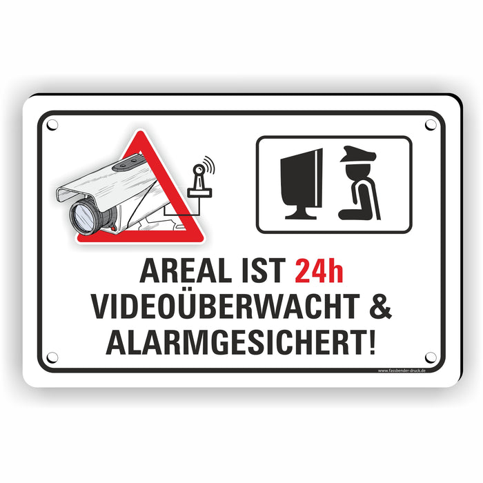 AREAL IST 24h VIDEOÜBERWACHT & ALARMGESICHERT
