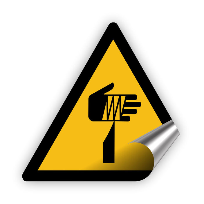 Warnzeichen (W022) Warnung vor spitzem Gegenstand - nach DIN EN ISO 7010