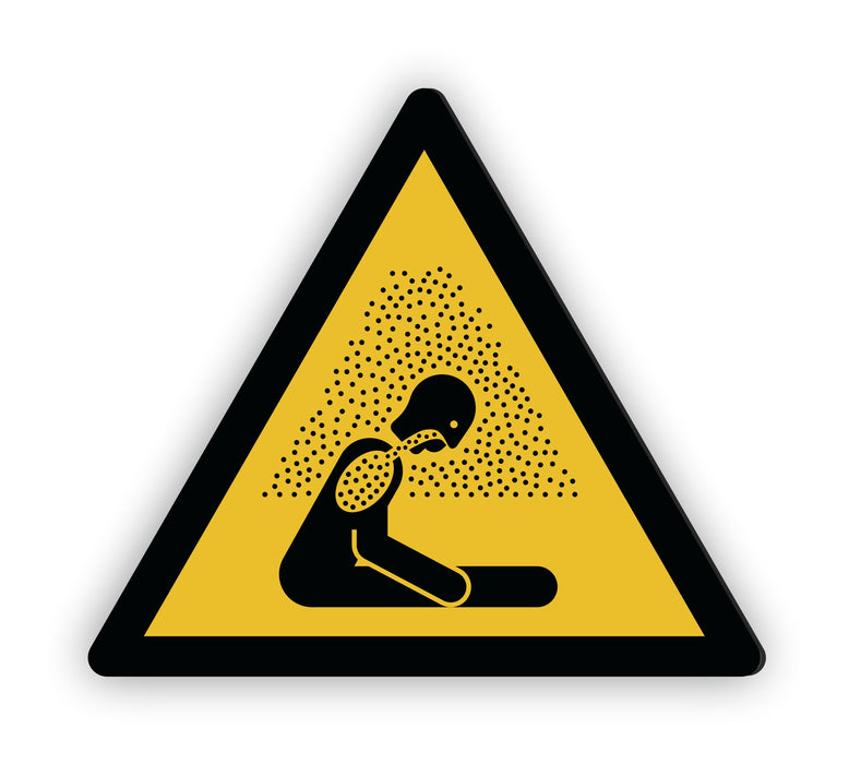 Warnzeichen (W041) Warnung vor Erstickungsgefahr - nach DIN EN ISO 7010