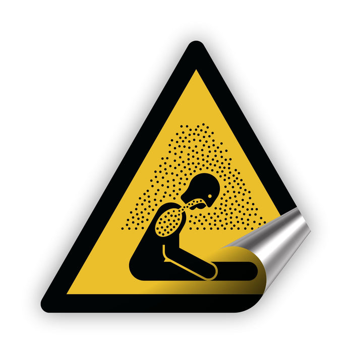 Warnzeichen (W041) Warnung vor Erstickungsgefahr - nach DIN EN ISO 7010