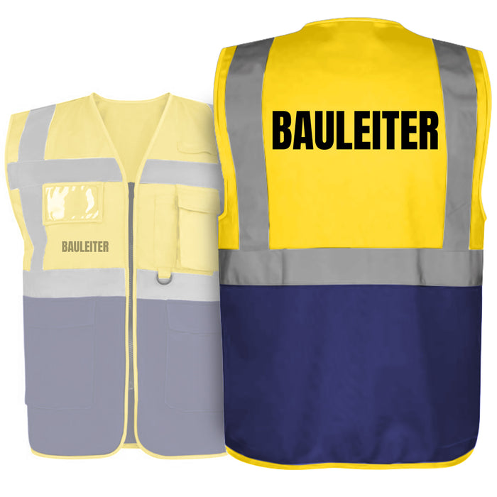 BAULEITER Warnweste PREMIUM