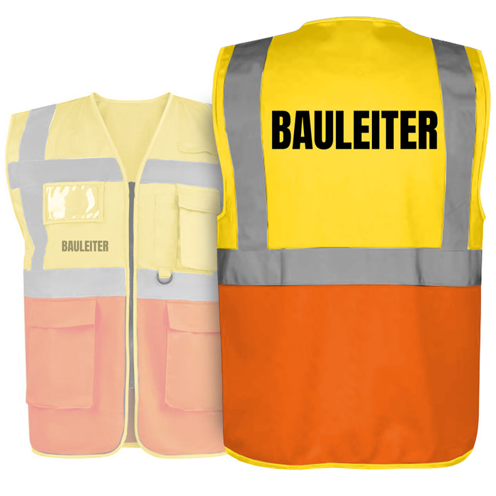 BAULEITER Warnweste PREMIUM