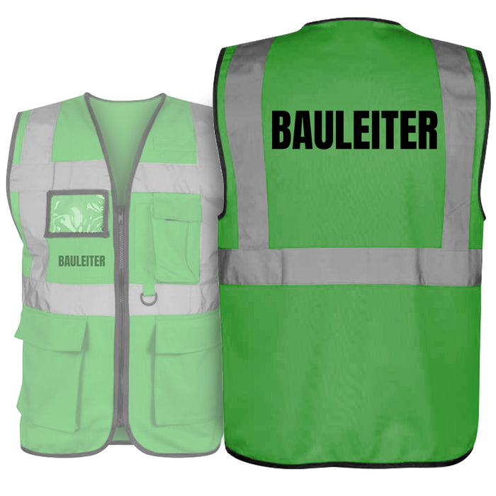 BAULEITER Warnweste PREMIUM