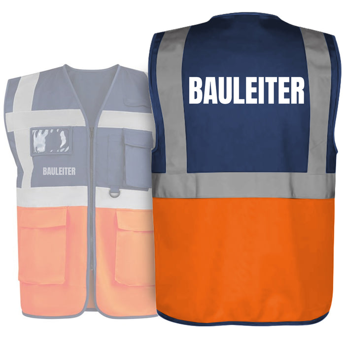 BAULEITER Warnweste PREMIUM
