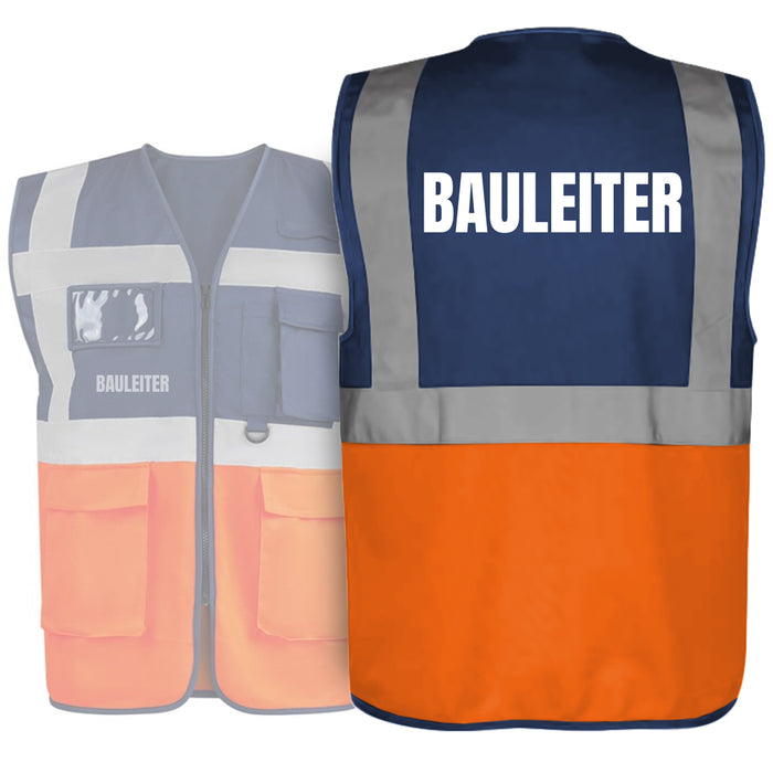 BAULEITER Warnweste PREMIUM