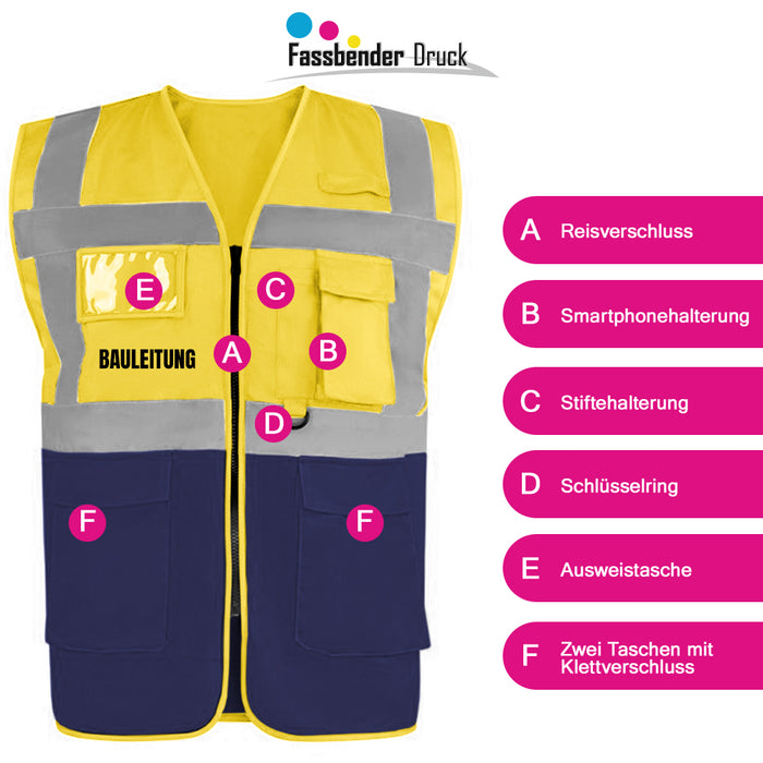 BAULEITUNG Warnweste PREMIUM