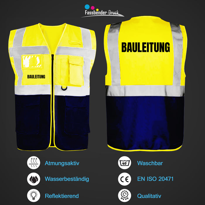 BAULEITUNG Warnweste PREMIUM