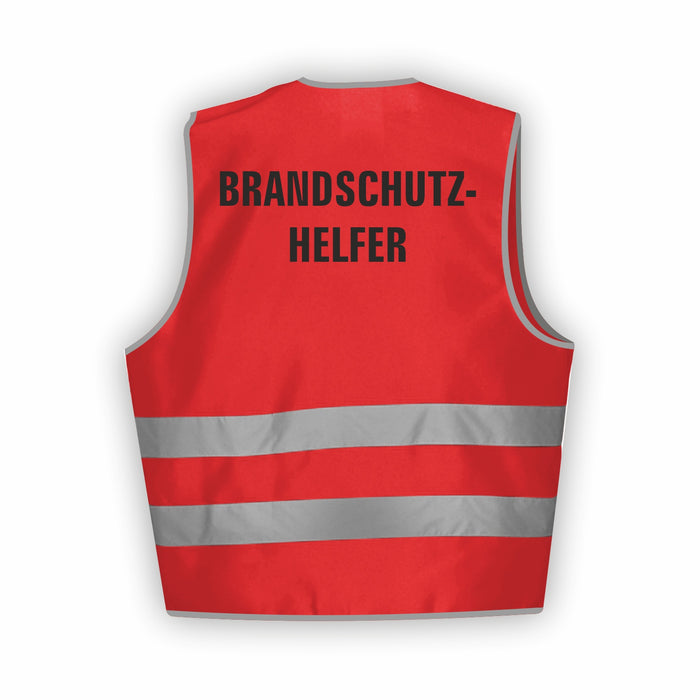 ✓ Warnweste - Brandschutz, orange