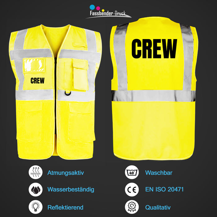 CREW Warnweste PREMIUM