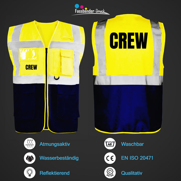 CREW Warnweste PREMIUM