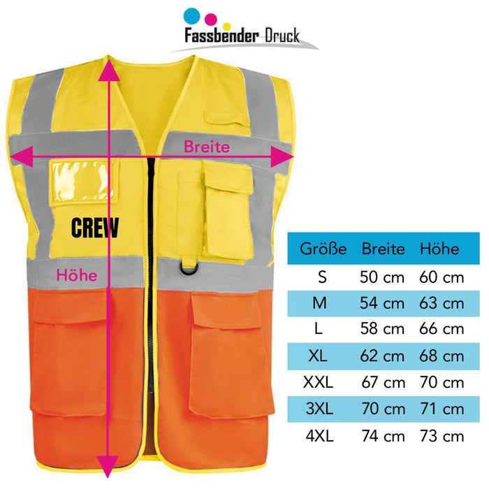 CREW Warnweste PREMIUM