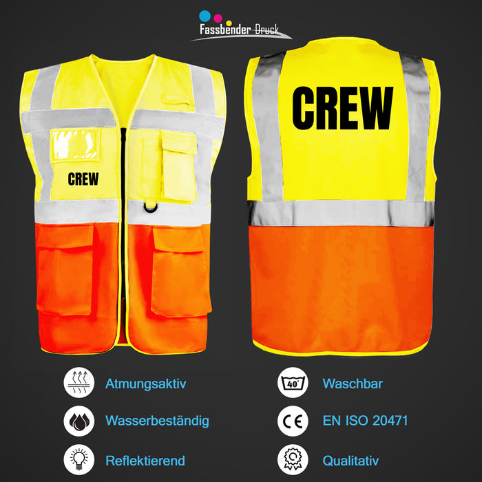 CREW Warnweste PREMIUM