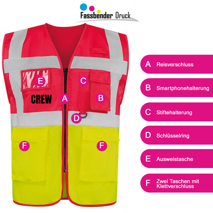 CREW Warnweste PREMIUM