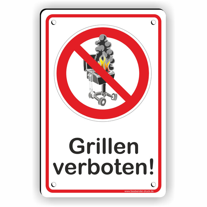 Grillen verboten!