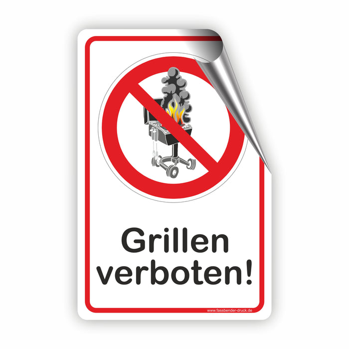 Grillen verboten!
