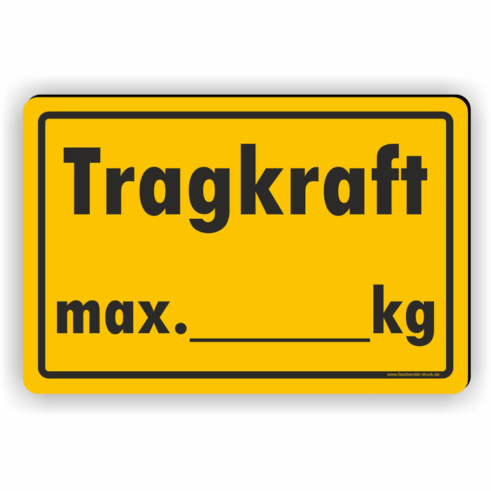 TRAGLAST | TRAGKRAFT mit Wunschtext | Gewichtsangabe (max. Kg)