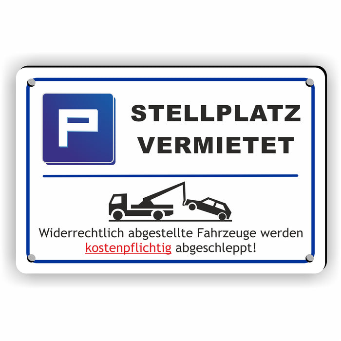 D-141 - Stellplatz vermietet | Hinweis für Ihren PARKPLATZ