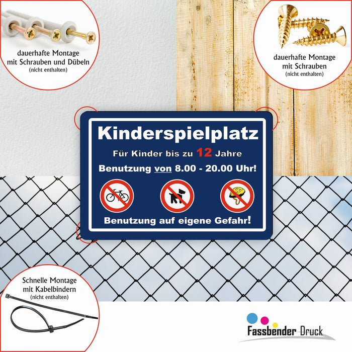 D-146 - Kinderspielplatz - Für Kinder bis 12 Jahre