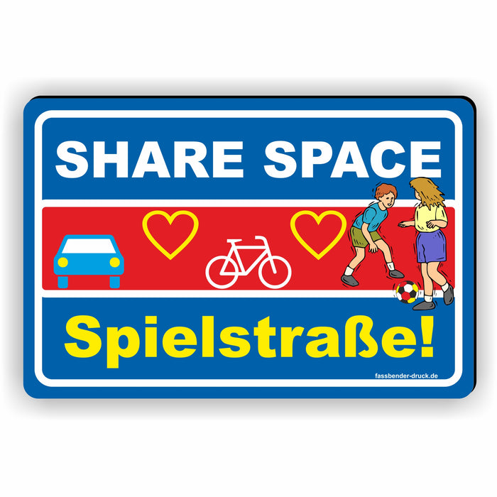 D-148 - Spielstraße für Kinder - Share Space