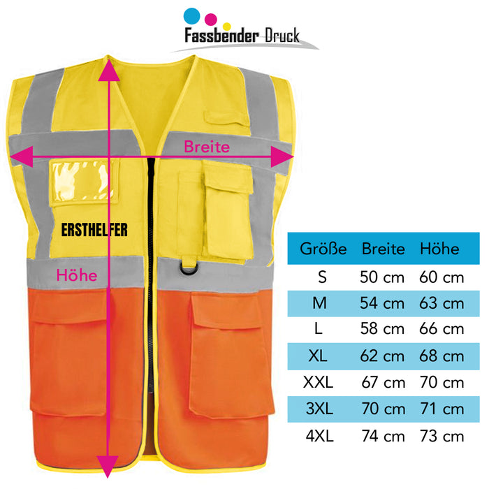 ERSTHELFER Warnweste PREMIUM
