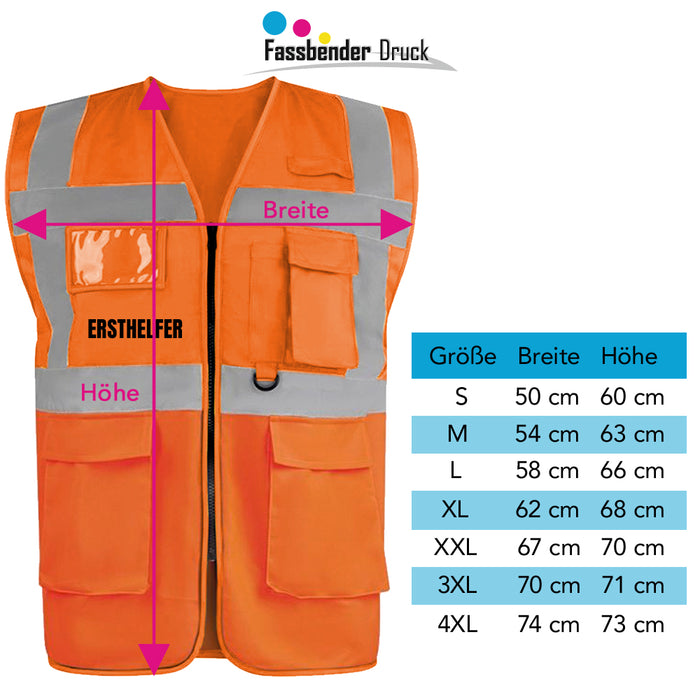 ERSTHELFER Warnweste PREMIUM