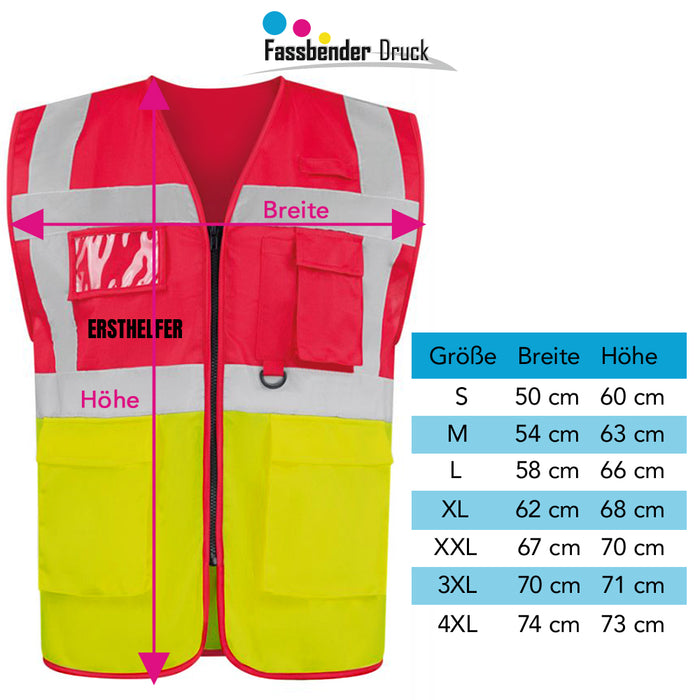 ERSTHELFER Warnweste PREMIUM