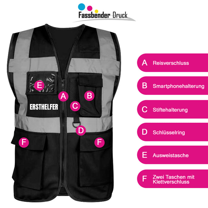 ERSTHELFER Warnweste PREMIUM