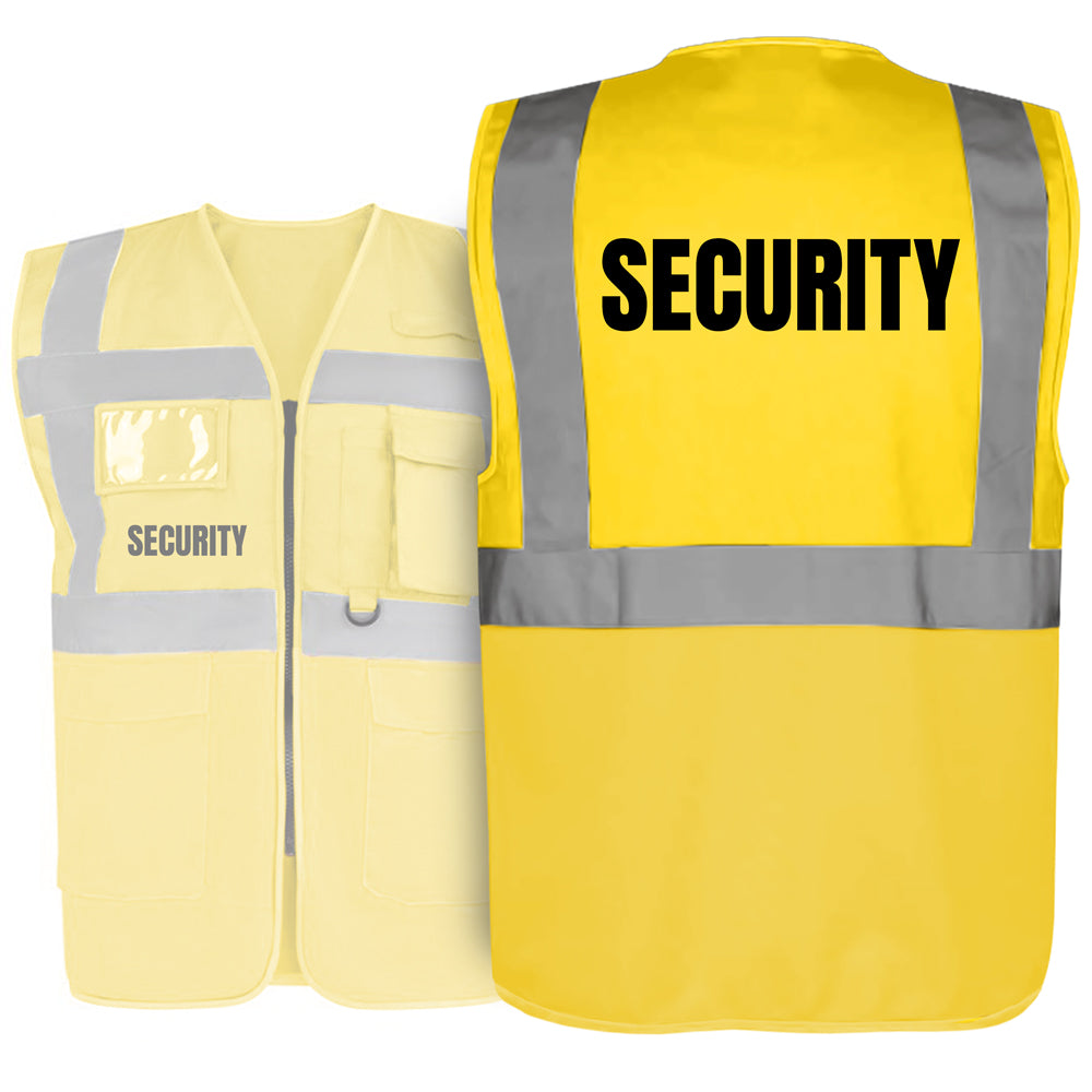 SECURITY Warnwesten & -jacken - Sicherheitskleidung für Jedermann