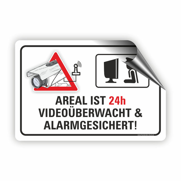 AREAL IST 24h VIDEOÜBERWACHT & ALARMGESICHERT